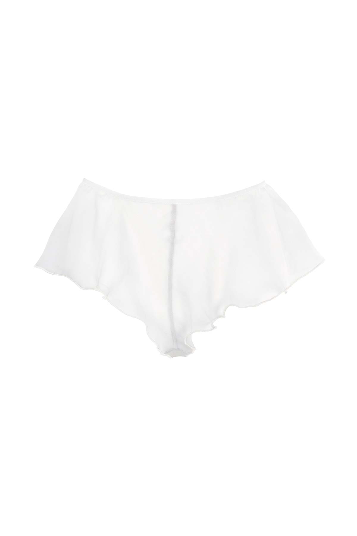 Lorette Lingerie Folie Silk Shorty - White - Image 2 of 6