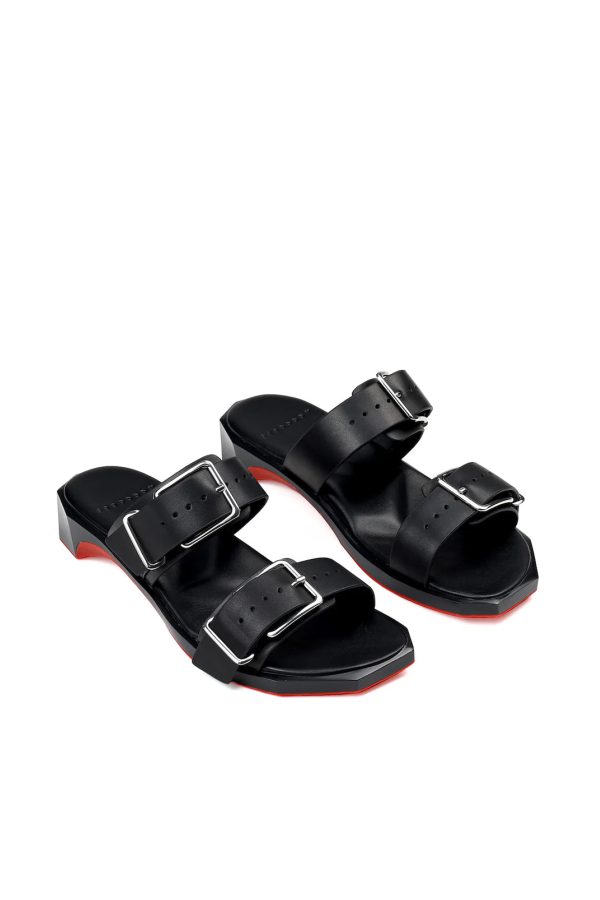 4CCCCEES Follin Mona Slide Sandals - Black