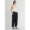 Apiece Apart Juna Cargo Pant - Black - Thumbnail 4