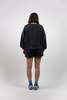 NA NIN Chloe Rippled Cotton Short - Faded Black - Thumbnail 4