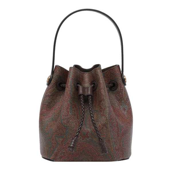 Etro Mini Arnica Bucket Bag - Brown