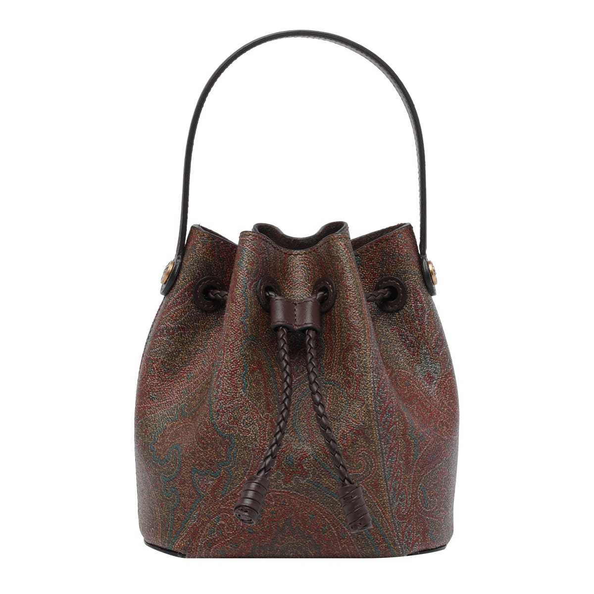 Etro Mini Arnica Bucket Bag - Brown - Image 1 of 4