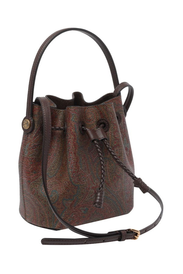 Etro Mini Arnica Bucket Bag - Brown
