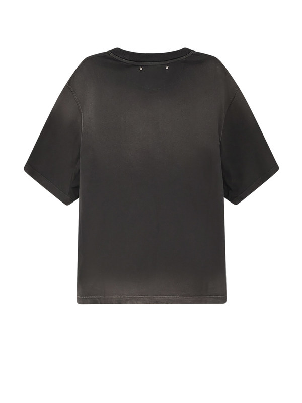 Golden Goose Cotton T-Shirt - Charcoal