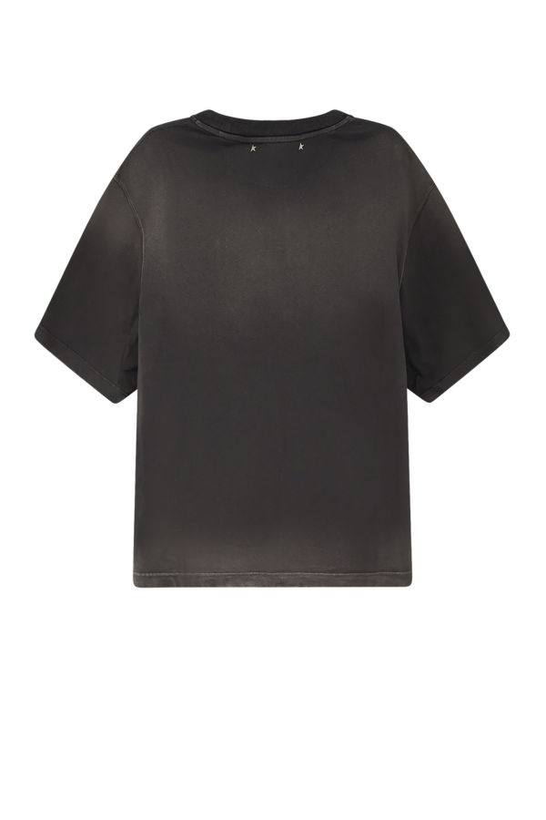 Golden Goose Cotton T-Shirt - Charcoal
