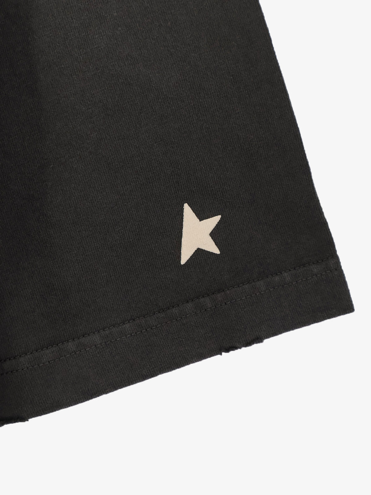 Golden Goose Cotton T-Shirt - Charcoal - Image 3 of 3