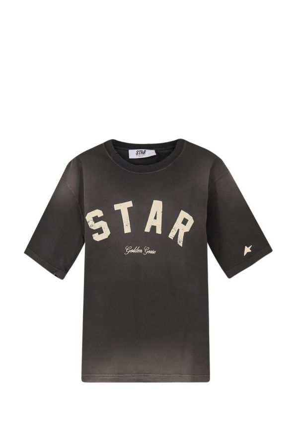 Golden Goose Cotton T-Shirt - Gray