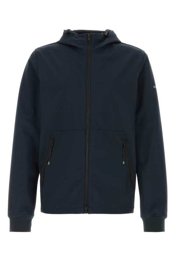 Woolrich Stretch Polyester Jacket - Melton Blue