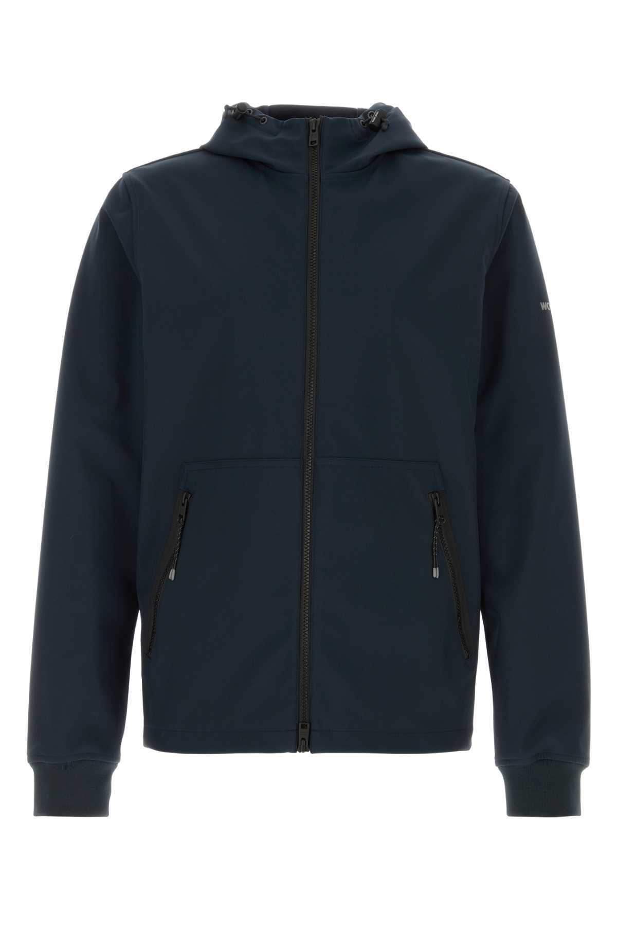 Woolrich Stretch Polyester Jacket - Melton Blue - Image 1 of 2