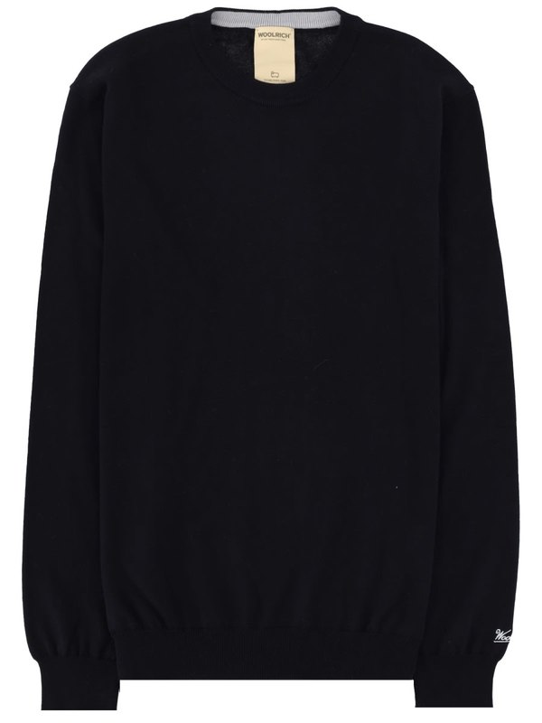 Woolrich Maglia In Cotone Sweater - Blue