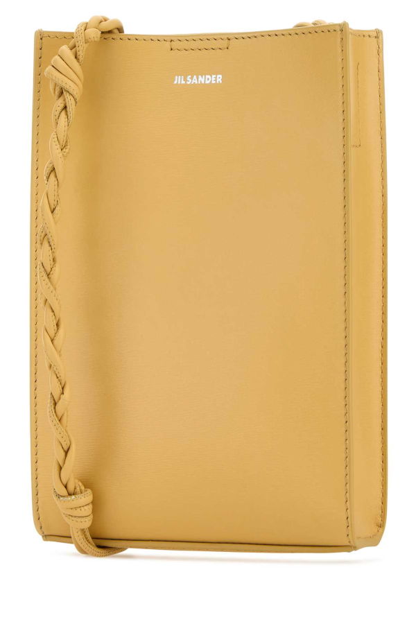 Jil Sander Yellow Leather Small Tangle Shoulder Bag - Slimer