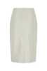 Jil Sander White Faille Skirt - Thumbnail 2