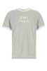 Ami Alexandre Mattiussi Grey Cotton T-Shirt - Thumbnail 1