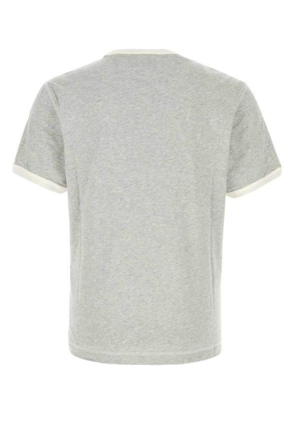 Ami Alexandre Mattiussi Grey Cotton T-Shirt