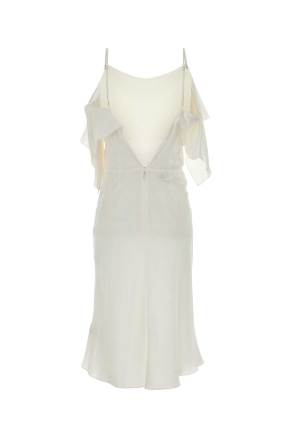 MM6 Maison Margiela Midi Dress - Offwhite