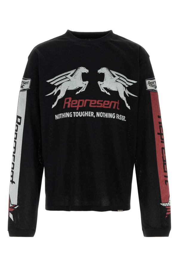 Represent Mesh Oversize T-Shirt