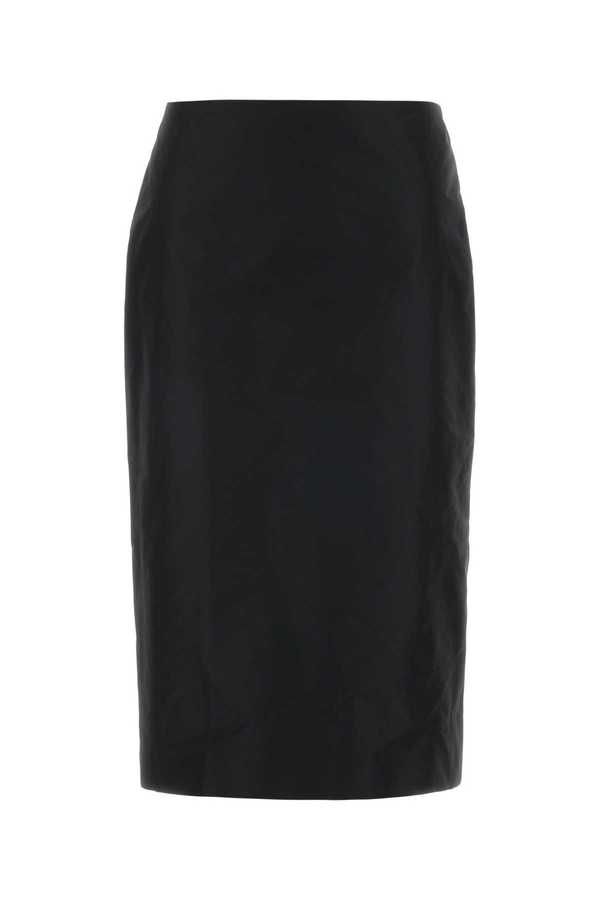 Jil Sander Faille Skirt - Black