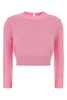 Jil Sander Wool Blend Sweater - Neon Rose - Thumbnail 1