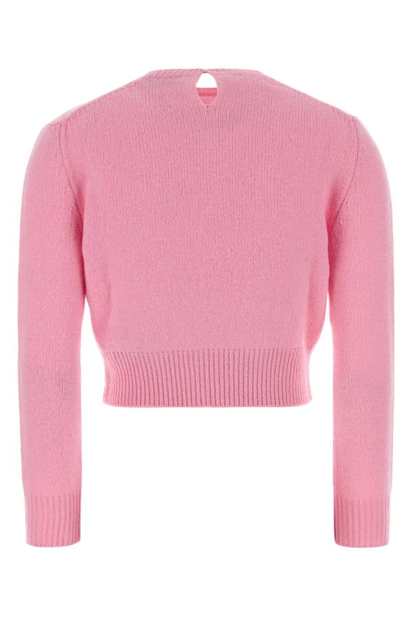 Jil Sander Wool Blend Sweater - Neon Rose