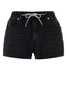ALEXANDER WANG Denim Shorts - Black - Thumbnail 1