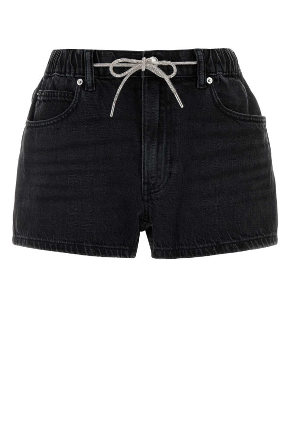 ALEXANDER WANG Denim Shorts - Black
