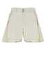 sacai Polyester and Denim Shorts - Offwhite - Thumbnail 1