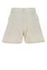 sacai Polyester and Denim Shorts - Offwhite - Thumbnail 2