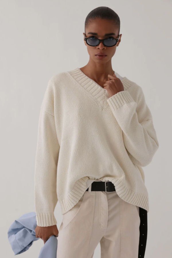 James Street Co. Sloane Vee Sweater