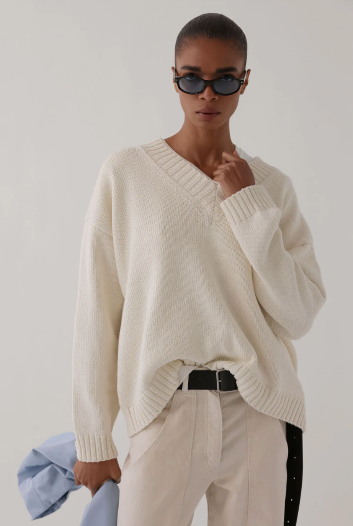 James Street Co. Sloane Vee Sweater - Image 1 of 10