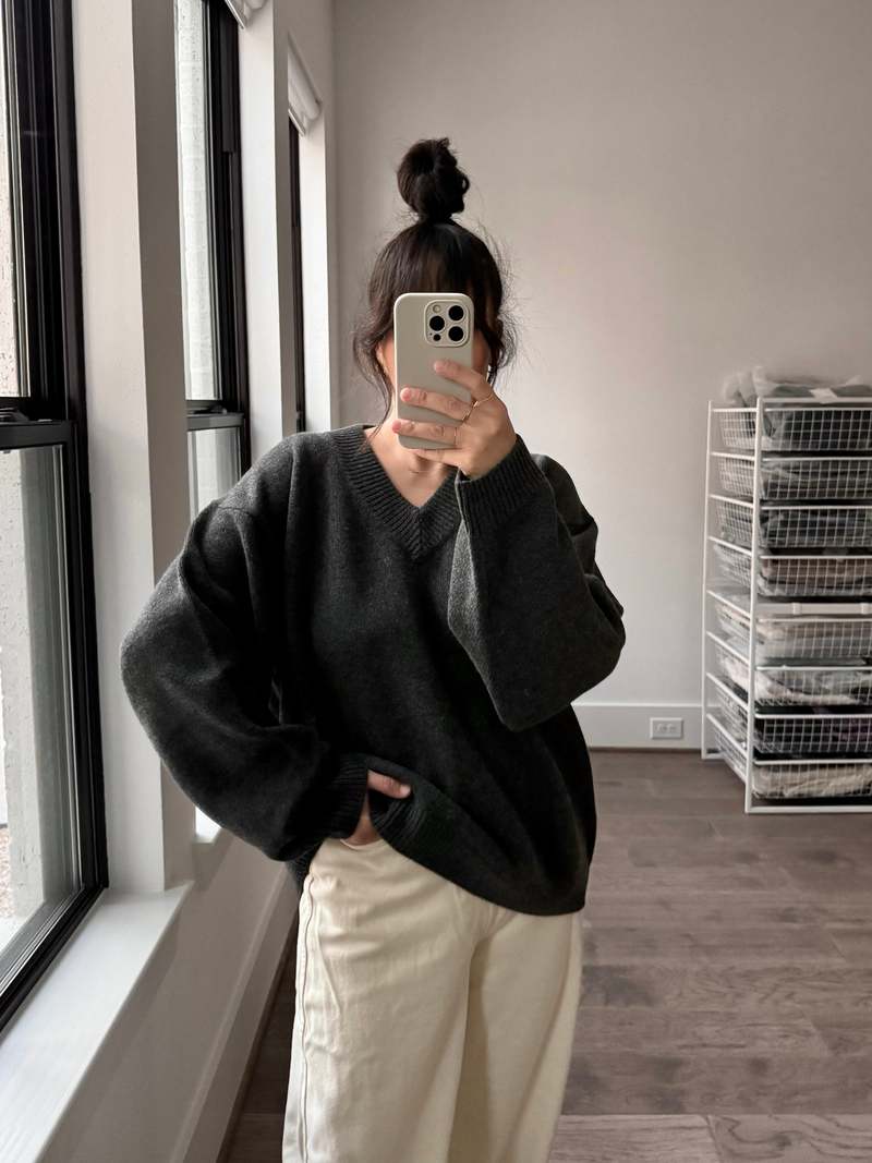 James Street Co. Sloane Vee Sweater