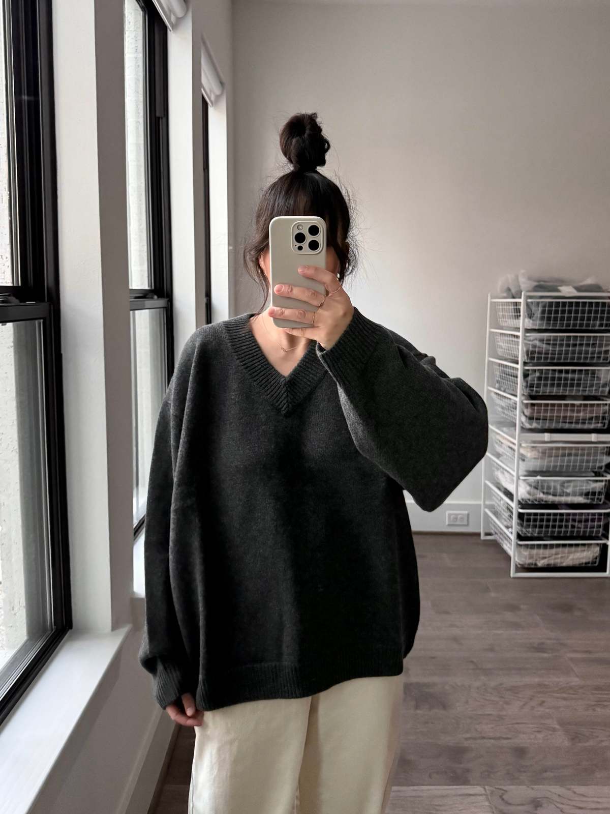 James Street Co. Sloane Vee Sweater - Image 5 of 10