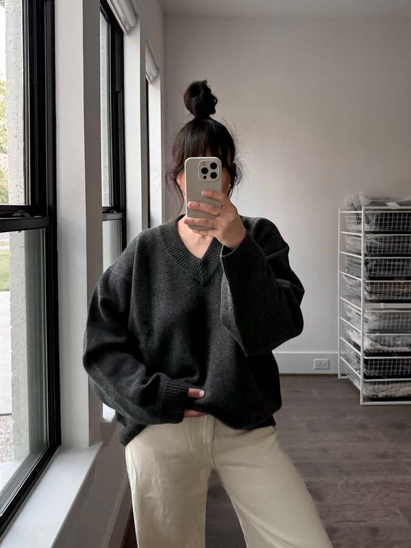 James Street Co. Sloane Vee Sweater