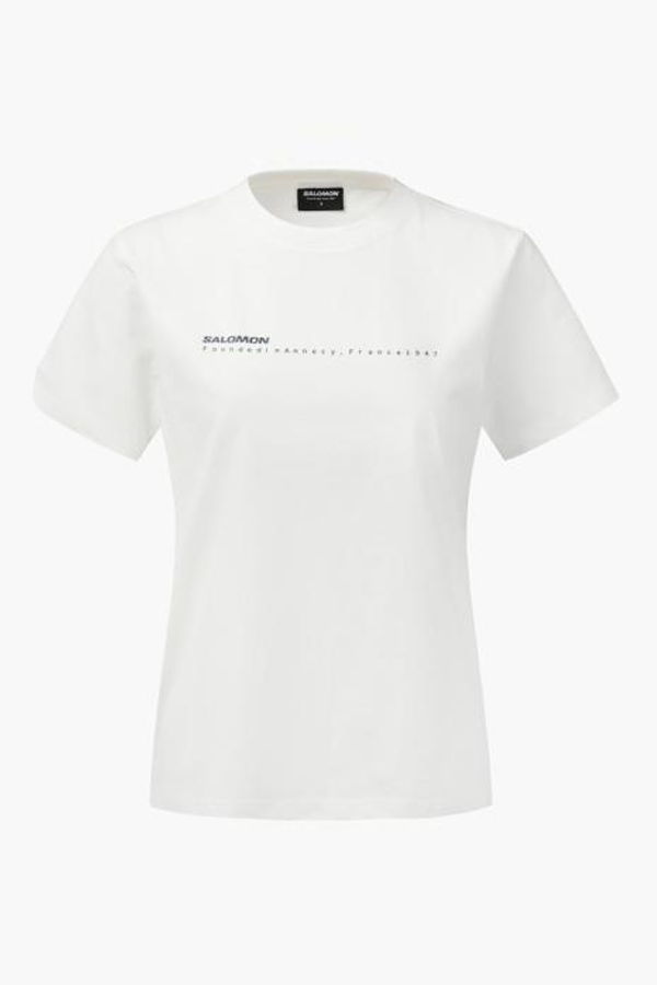 SALOMON Short Sleeve T-Shirt - White