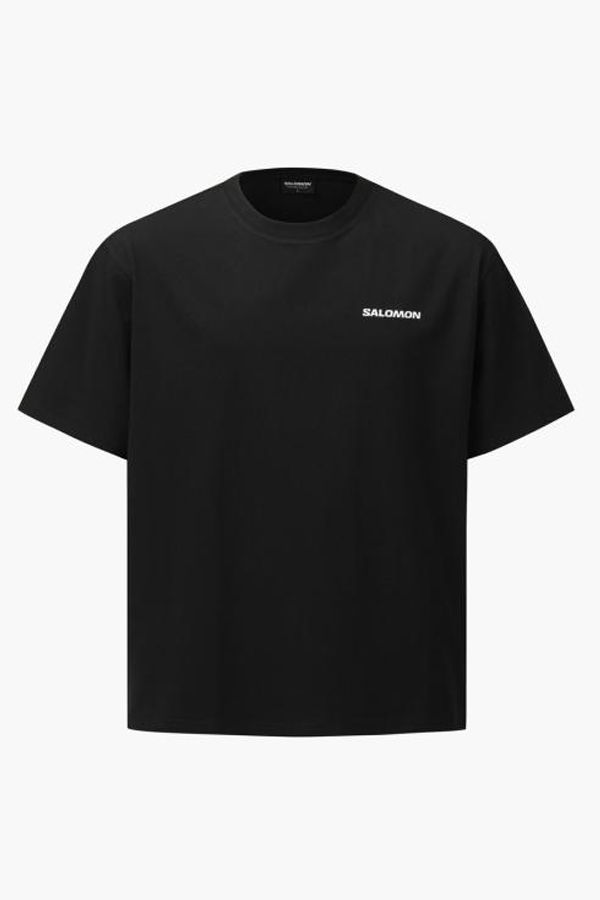 SALOMON Short Sleeve T-Shirt - Black