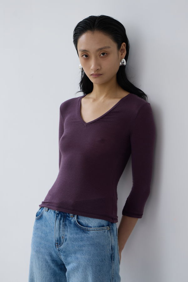 Permanent Vacation Assume V-Neck Top