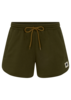 Ciao Ciao Vacation Olive All Sorts Runner Shorts - Olive - Thumbnail 5