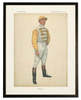 Antique Curiosities "Danny" Jockey Framed Print - Thumbnail 1