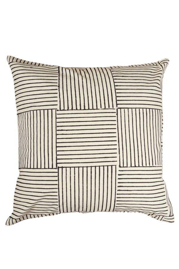 Ninéh Desert Dunes Hand Block Print Pillow Cover
