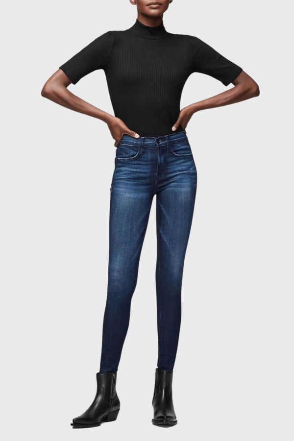 FRAME Denim Le High Skinny - Dark Denim