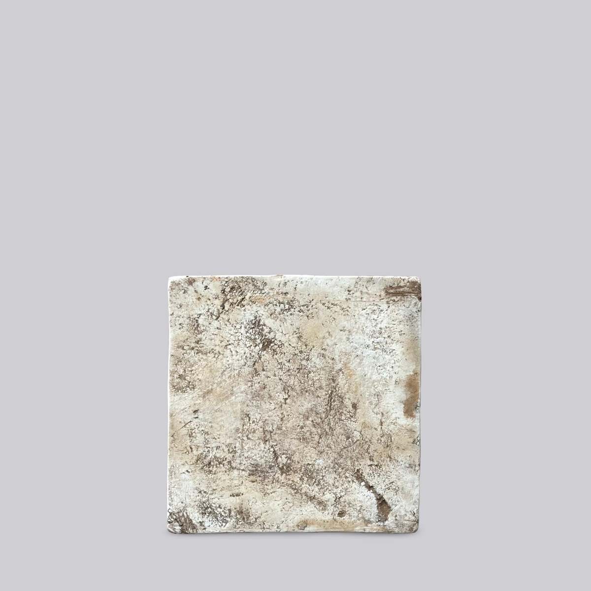 Cobalt Guild Hand Painted Porcelain Blue and Red Fish and Lotus Tile - Image 3 of 5