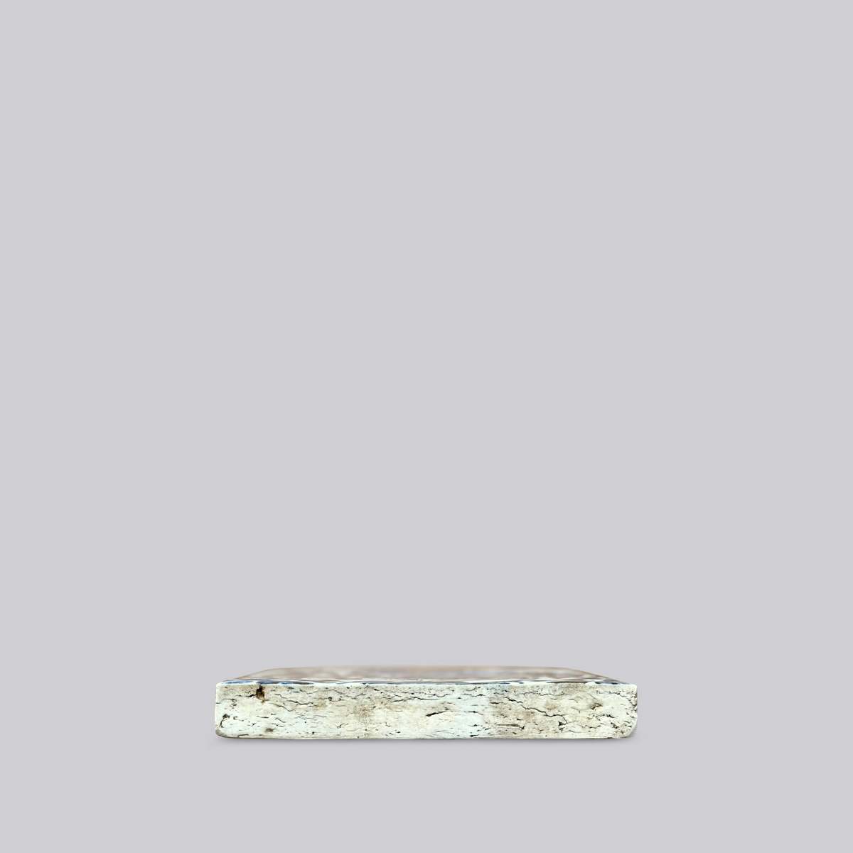 Cobalt Guild Hand Painted Porcelain Blue and Red Fish and Lotus Tile - Image 5 of 5