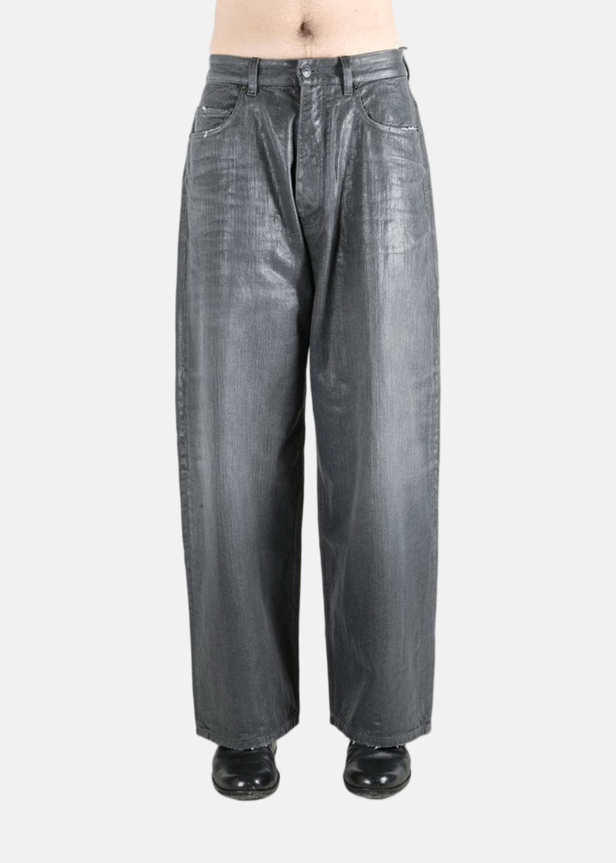 Balenciaga Baggy Pants - Light Heather Grey - Image 2 of 4