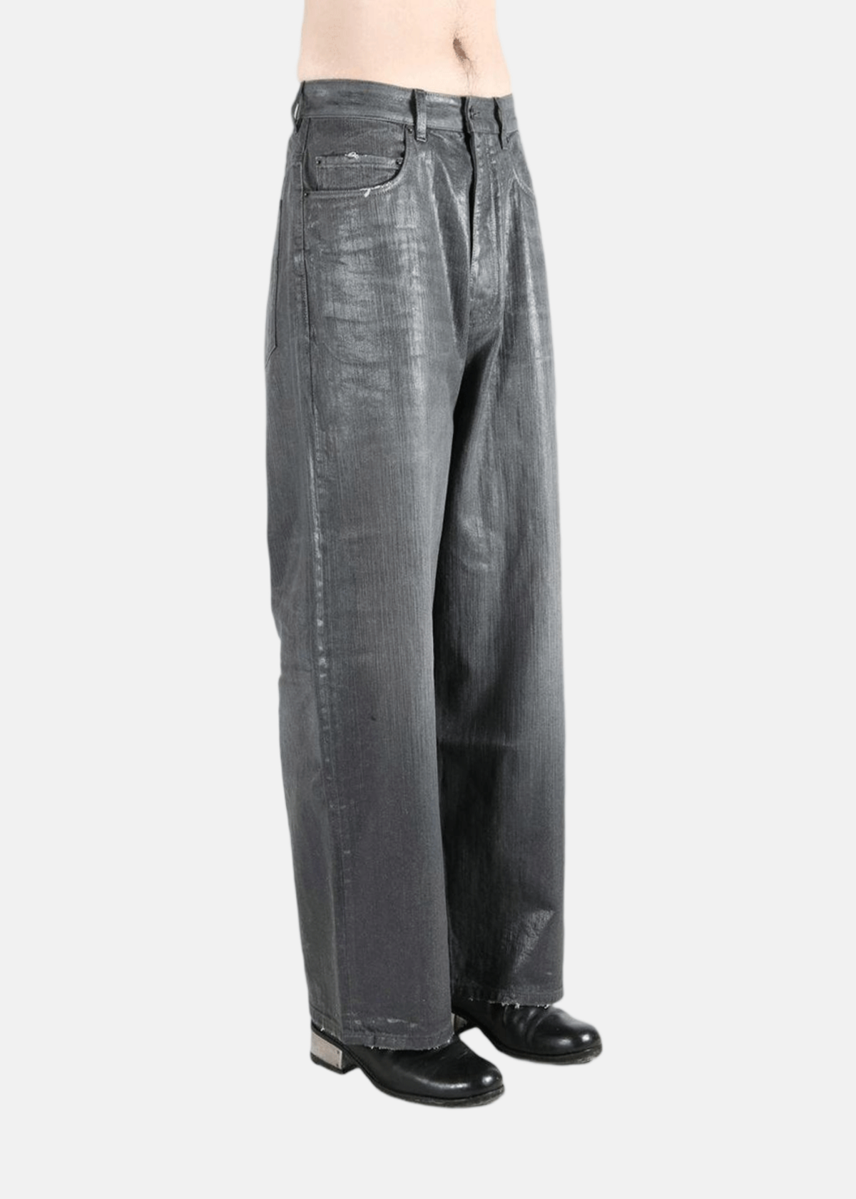 Balenciaga Baggy Pants - Light Heather Grey - Image 3 of 4