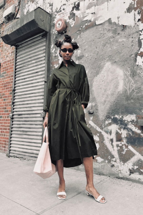 Yesaet Alem Midi Shirtdress