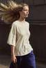 Défauts Eve Gravel Marissa Top - Crème - Thumbnail 1