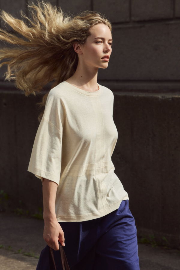 Défauts Eve Gravel Marissa Top - Crème