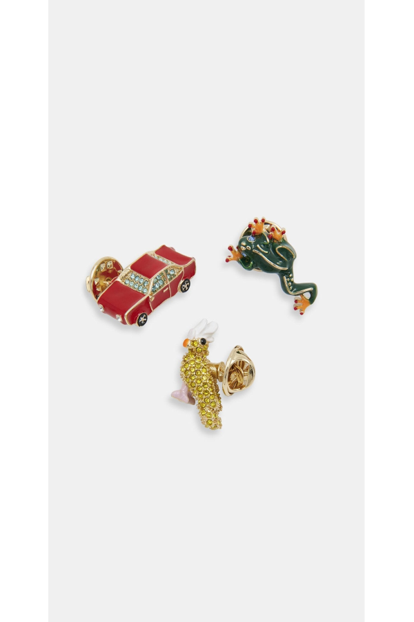 Essentiel Antwerp Josiane Set of Pins - Gold