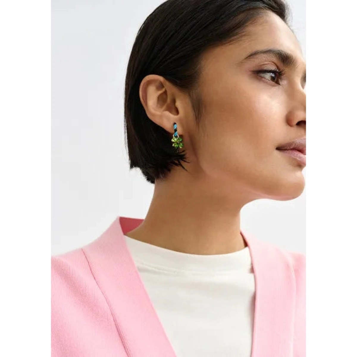 Essentiel Antwerp Jover Earrings With Charms - Combo1 Quiet Pool - Image 2 of 3