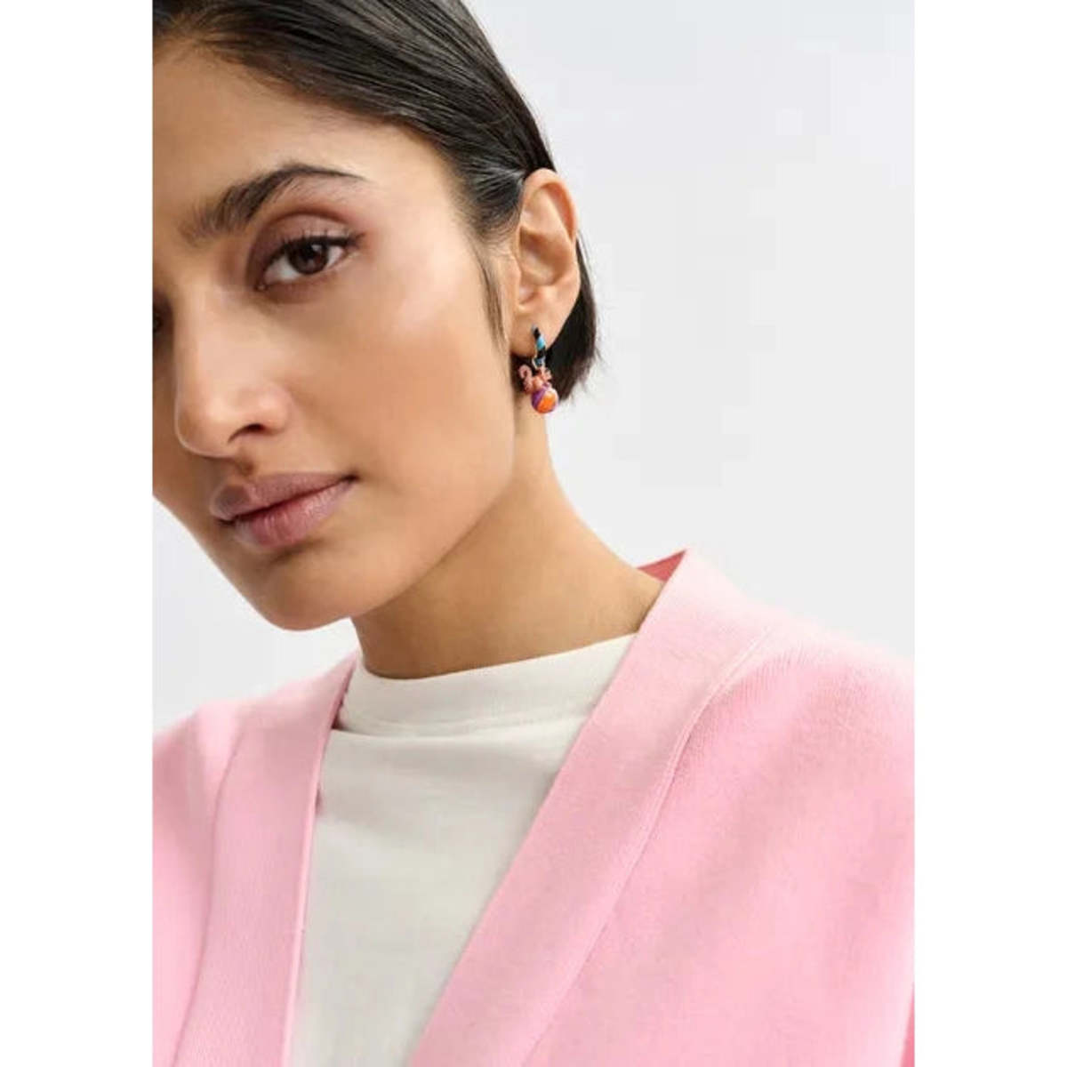 Essentiel Antwerp Jover Earrings With Charms - Combo1 Quiet Pool - Image 3 of 3