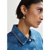 Essentiel Antwerp Jubby Earrings With Charms - Combo1 Nile Blue - Thumbnail 3